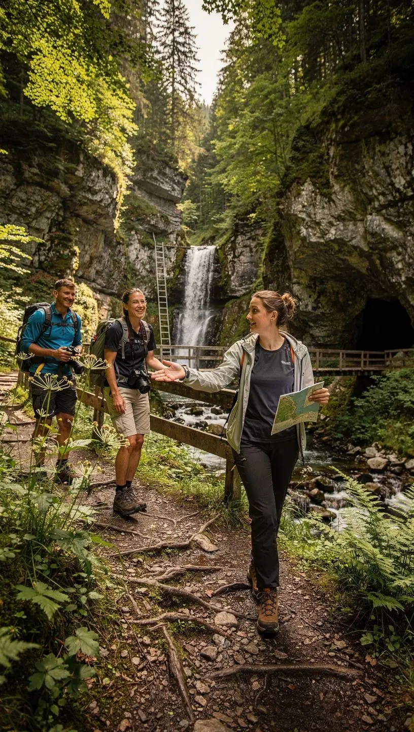 Mapa Slovenska rozložená na stole so zvýraznenými turistickými trasami a pamiatkami.